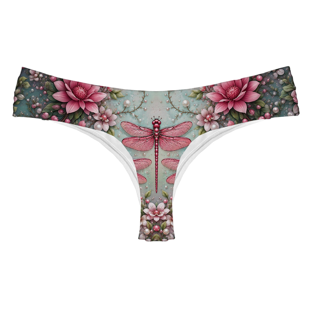 Pink Wings String Woman Underwear Beachwear Loungewear