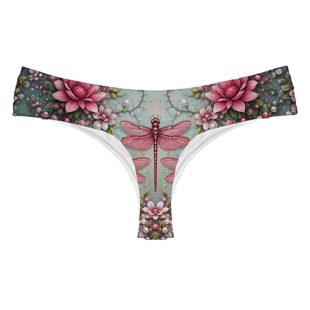 Pink Wings String Woman Underwear Beachwear Loungewear