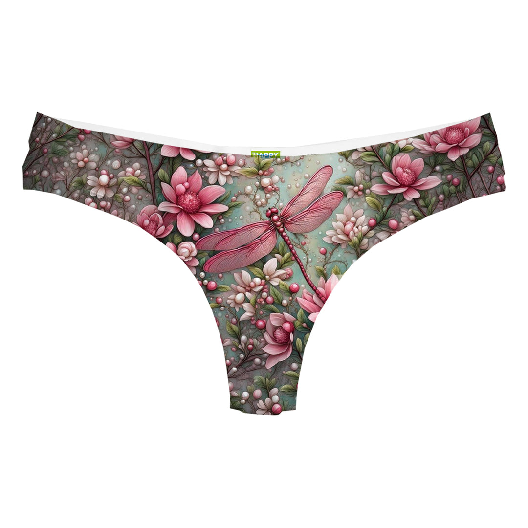 Pink Wings String Woman Underwear Beachwear Loungewear