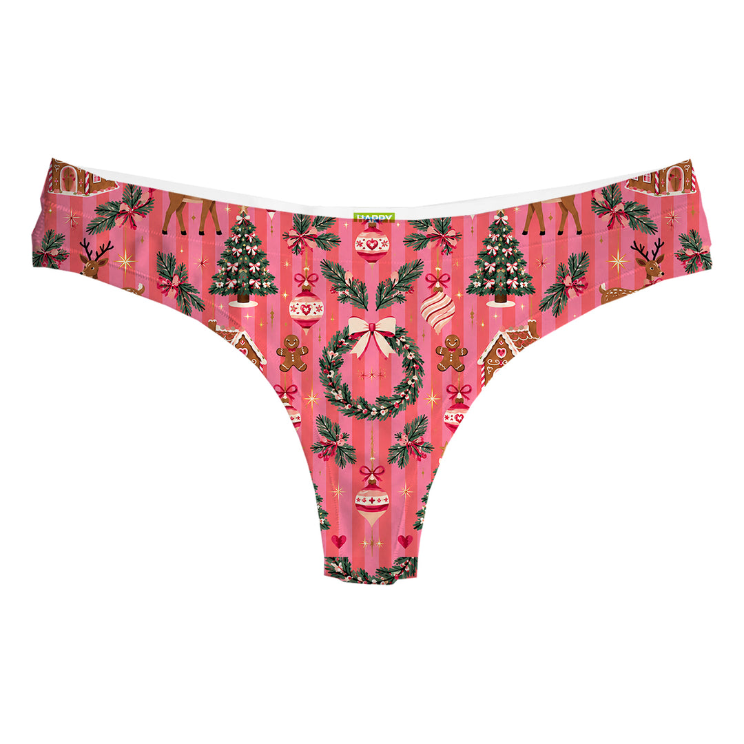 Pinkmas String Woman Underwear Beachwear Loungewear
