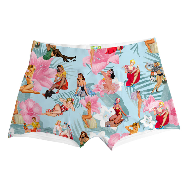 Pinups Boxer Man Underwear Beachwear Loungewear