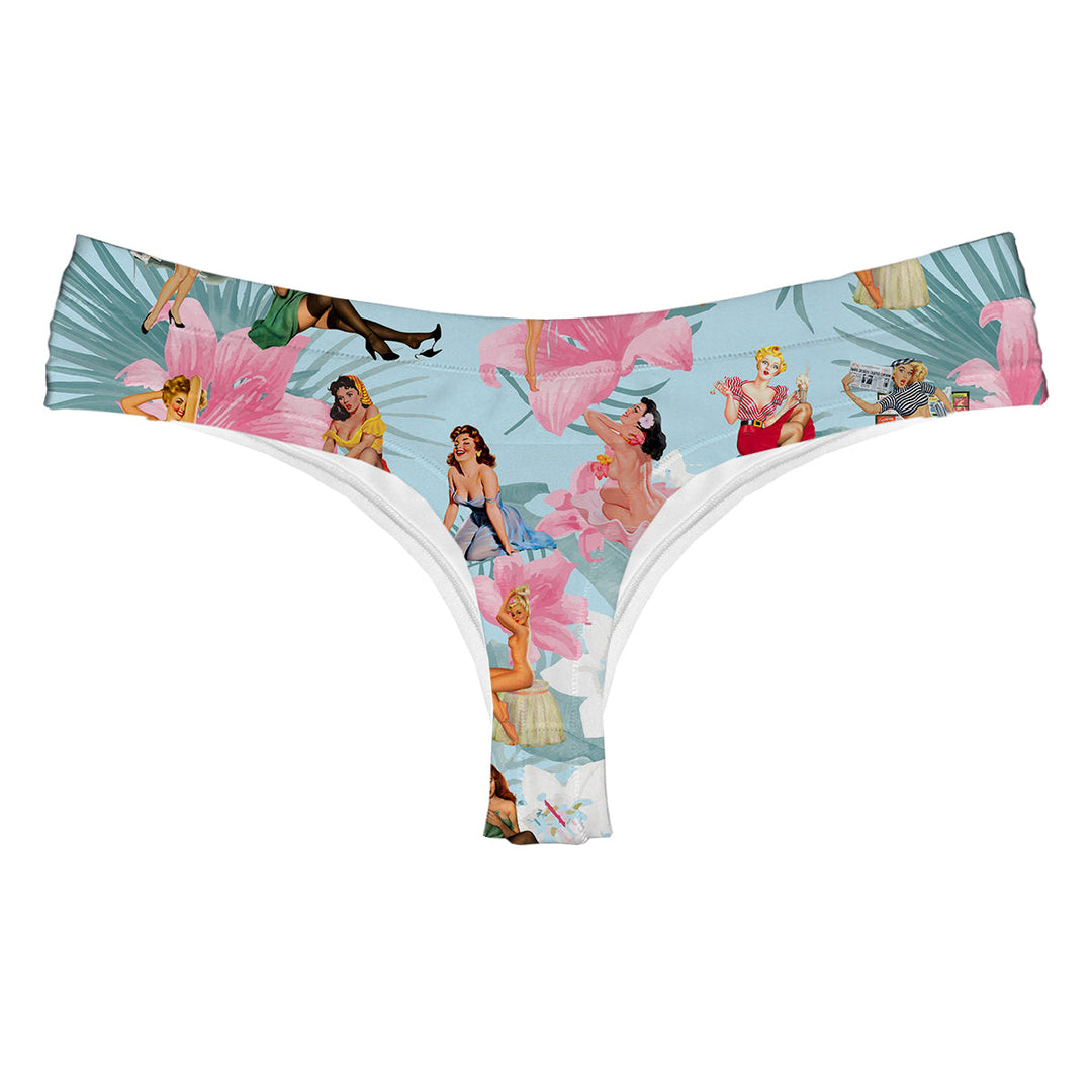 Pinups String Woman Underwear Beachwear Loungewear