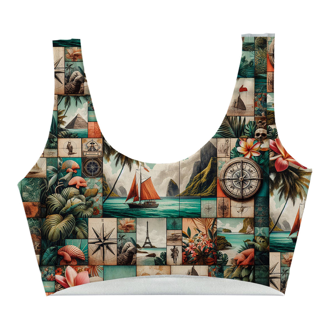 Pirat Island Crop Top