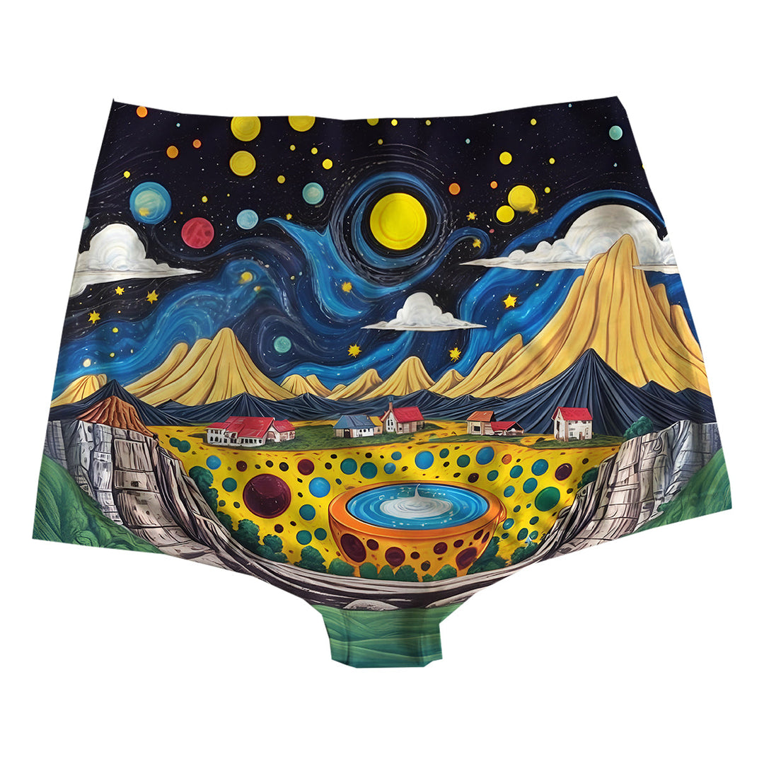Planet Caravan Highwaist Back
