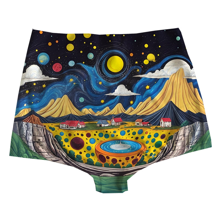 Planet Caravan Highwaist Back