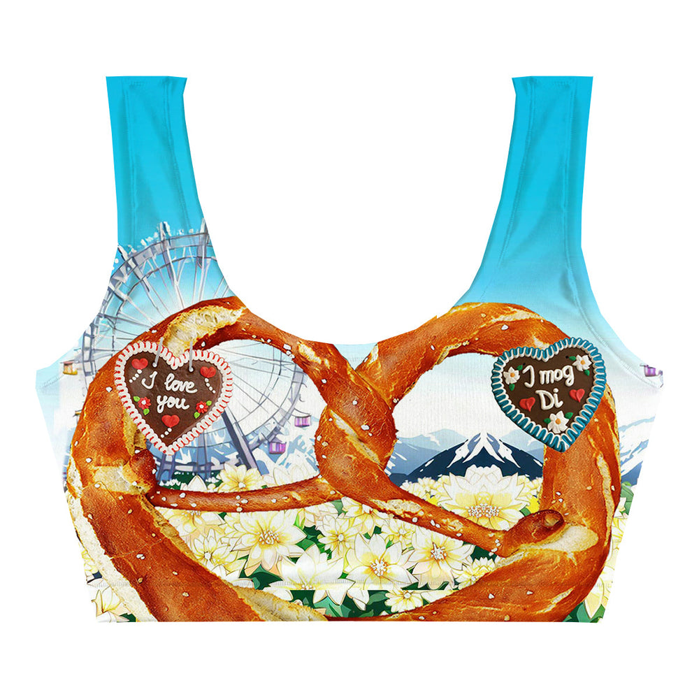 Pretzel Crop Top Back