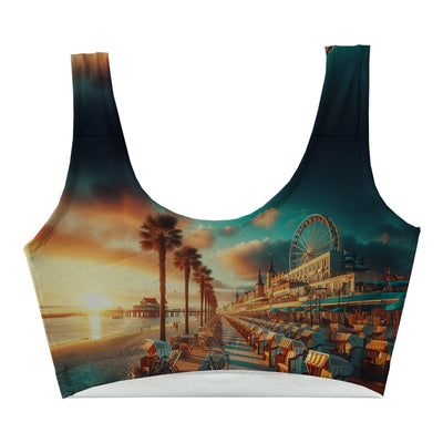 Promenade Crop Top Front