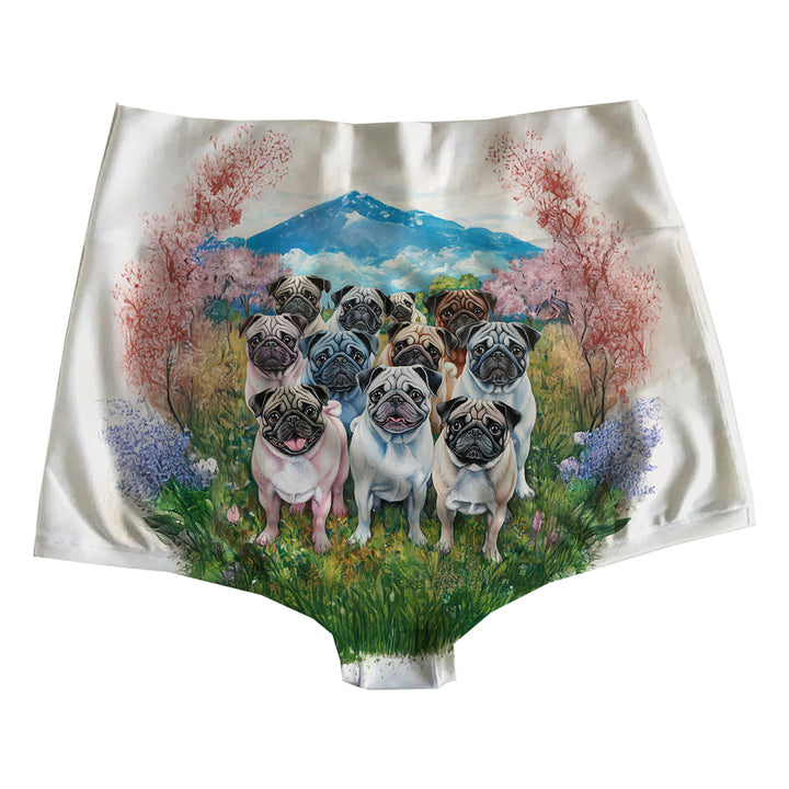 Pug World Highwaist Back
