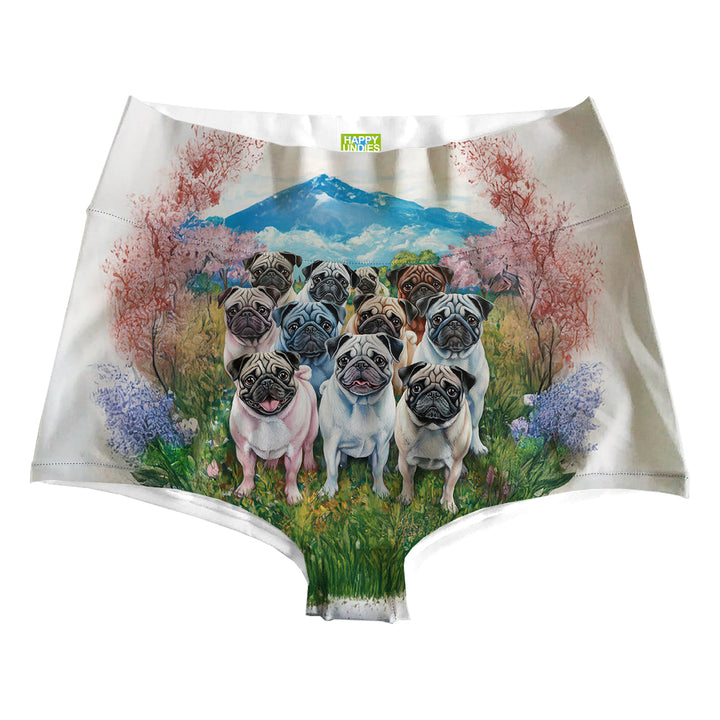 Pug World Highwaist Front