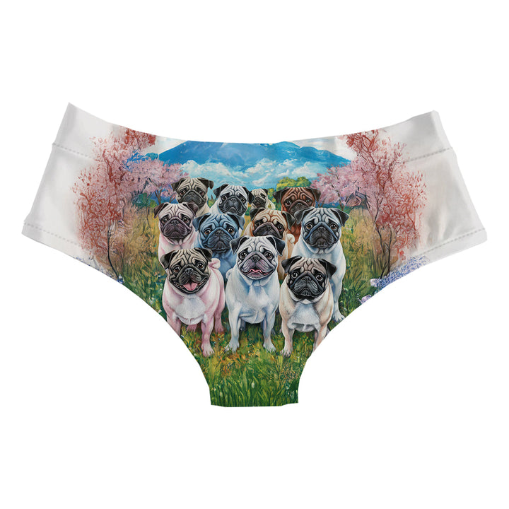 Pug World Hipster Back
