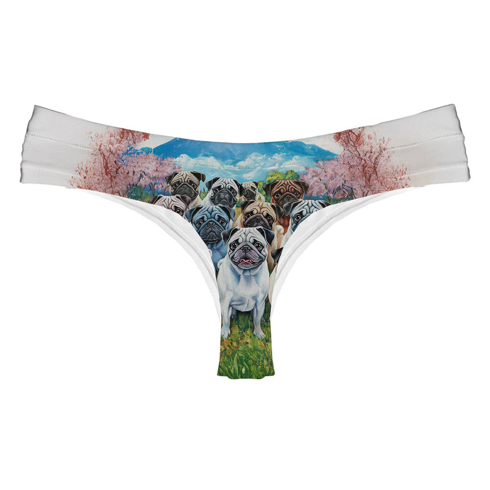 Pug World String Back