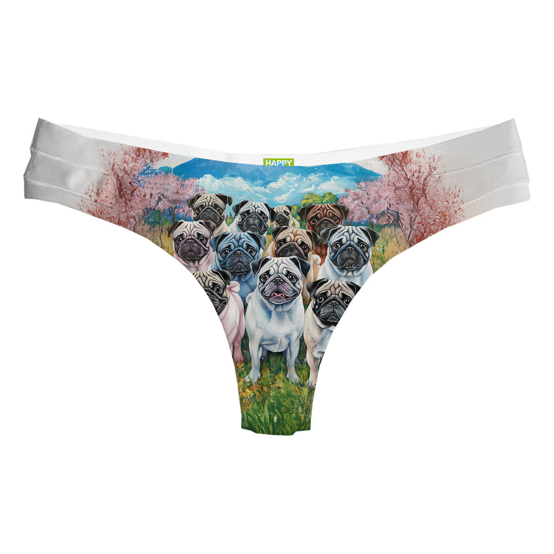 Pug World String Front