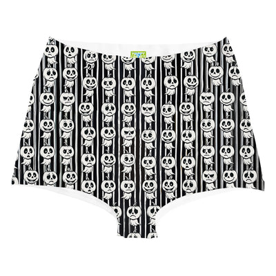 Pumpkin Boo Highwaist Woman Underwear Beachwear Loungewear
