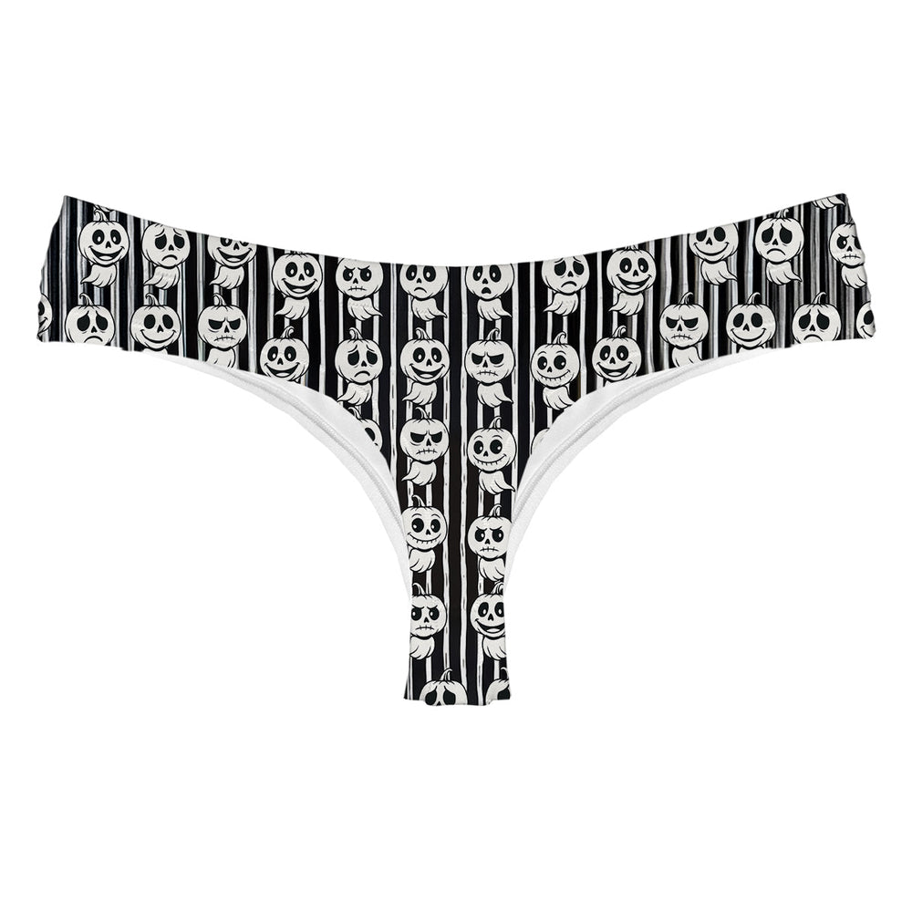 Pumpkin Boo String Woman Underwear Beachwear Loungewear