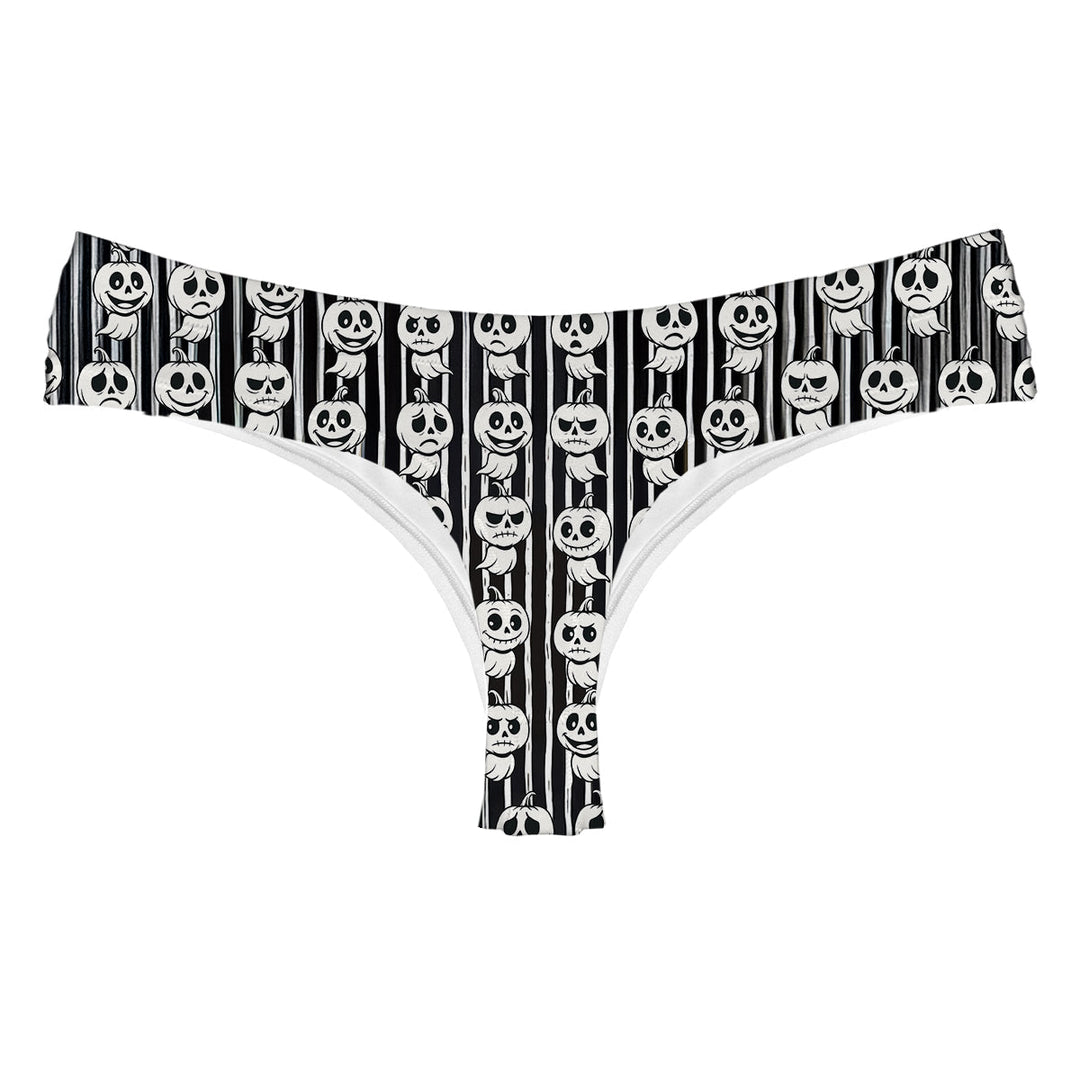 Pumpkin Boo String Woman Underwear Beachwear Loungewear