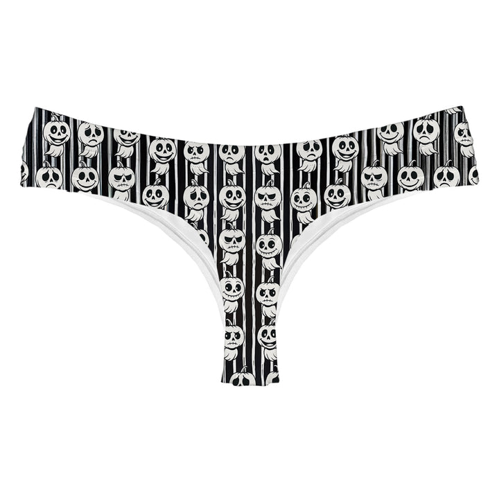 Pumpkin Boo String Woman Underwear Beachwear Loungewear