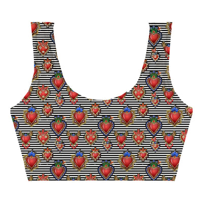 Punky Lover Crop Top Front
