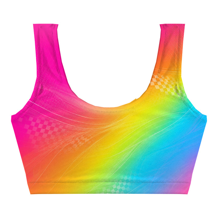 Race Day Crop Top Woman Underwear Beachwear Loungewear