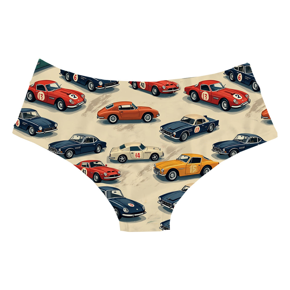 Racing Cars Hipster Woman Underwear Beachwear Loungewear
