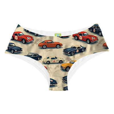 Racing Cars Hipster Woman Underwear Beachwear Loungewear