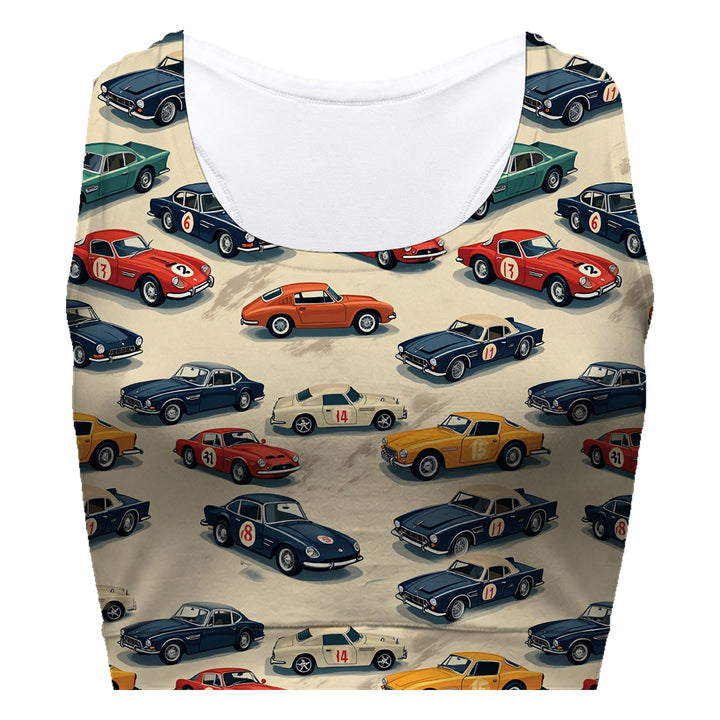 Racing Cars Sport Bra Woman Underwear Beachwear Loungewear