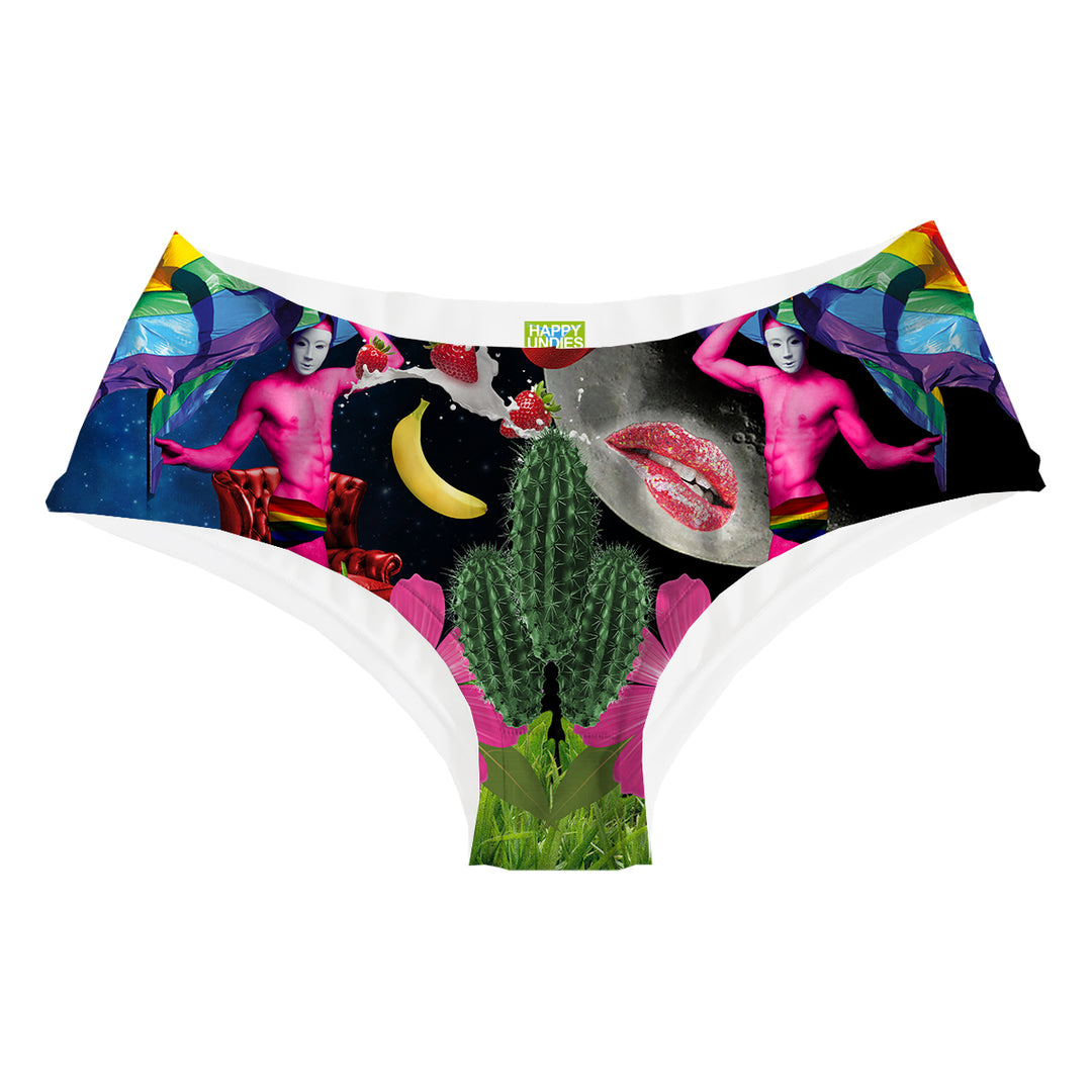Rainbow Night Hipster Woman Underwear Beachwear Loungewear
