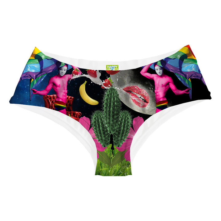 Rainbow Night Hipster Woman Underwear Beachwear Loungewear