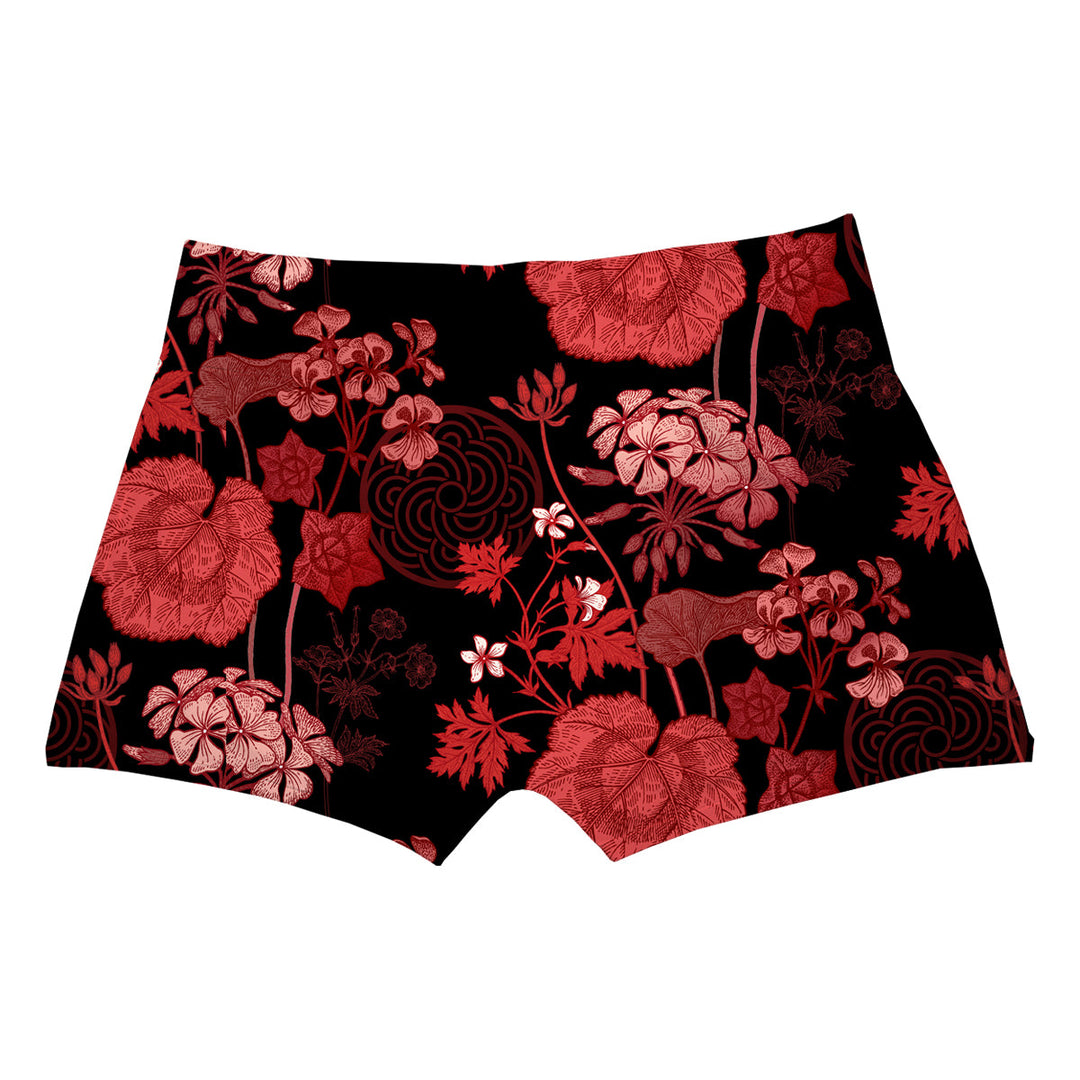 Red Foliage Boxer Man Underwear Beachwear Loungewear