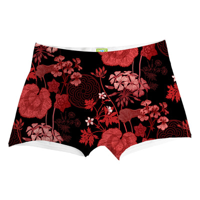 Red Foliage Boxer Man Underwear Beachwear Loungewear