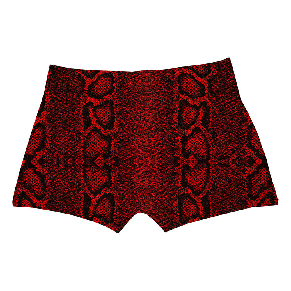 Red Phyton Boxer Man Underwear Beachwear Loungewear
