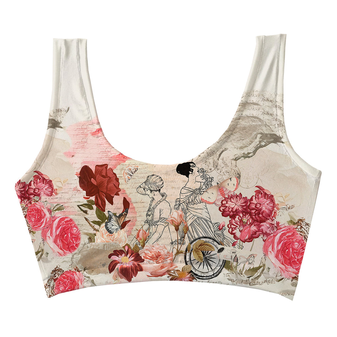 Reverie Crop Top Woman Underwear Beachwear Loungewear