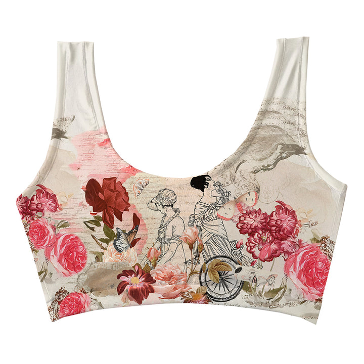 Reverie Crop Top Woman Underwear Beachwear Loungewear