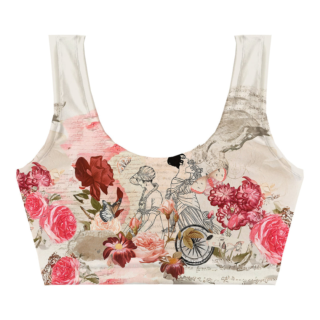 Reverie Crop Top Woman Underwear Beachwear Loungewear