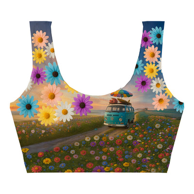 Road Trip Crop Top Woman Underwear Beachwear Loungewear