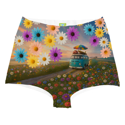 Road Trip Highwaist Woman Underwear Beachwear Loungewear