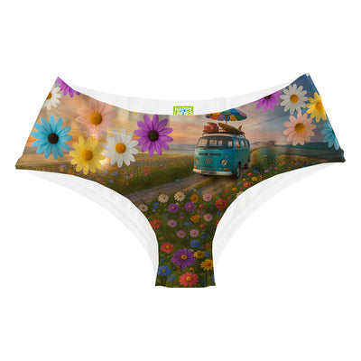 Road Trip Hipster Woman Underwear Beachwear Loungewear