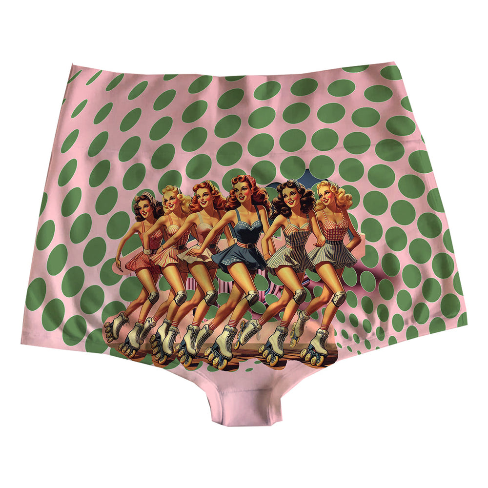 Roller Blades Highwaist Back