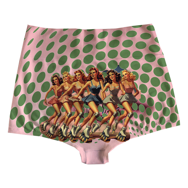 Roller Blades Highwaist Back