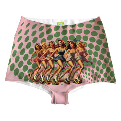 Roller Blades Highwaist Front