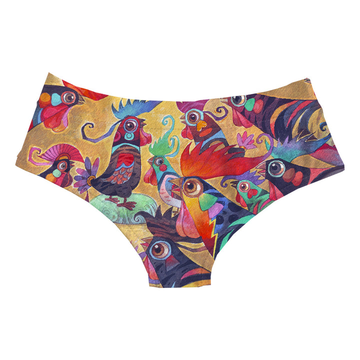 Rooster Talk Hipster Back