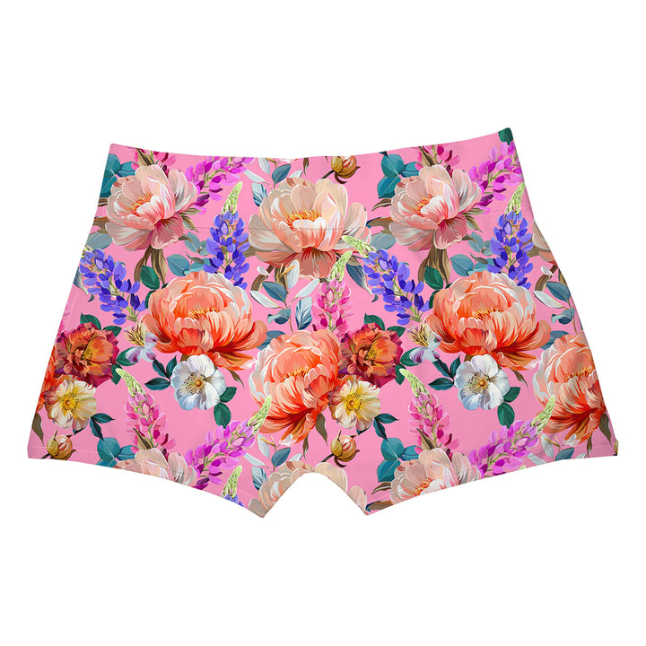 Rose Explosion Boxer Man Underwear Beachwear Loungewear