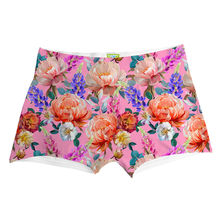 Rose Explosion Boxer Man Underwear Beachwear Loungewear