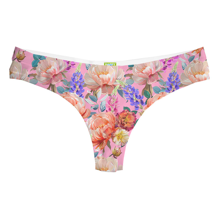 Rose Explosion String Woman Underwear Beachwear Loungewear