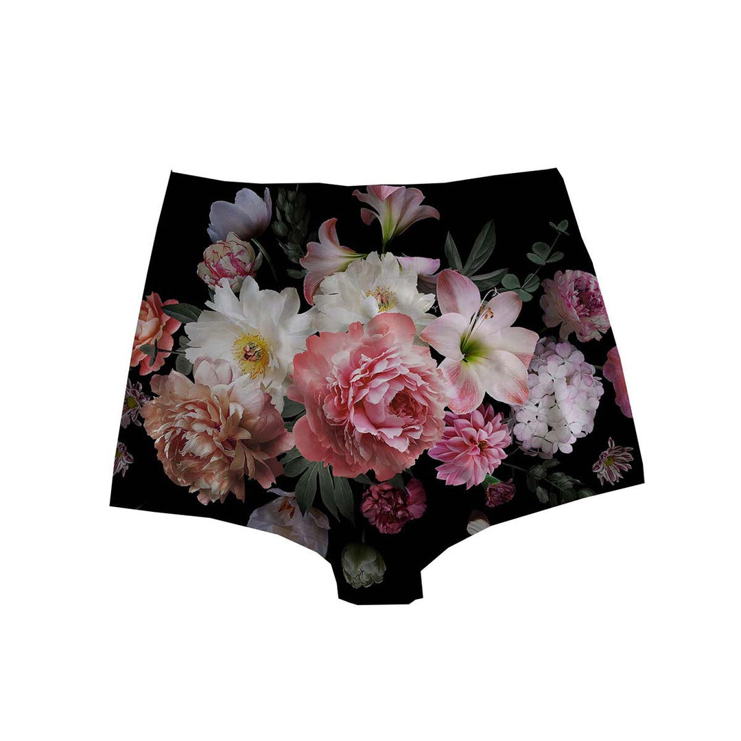 Roses In Black Highwaist