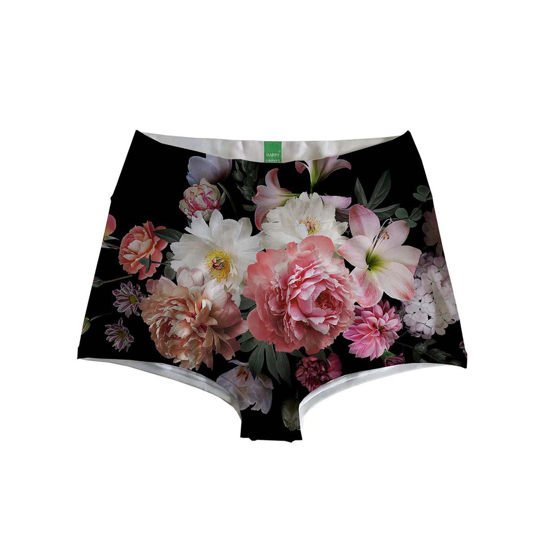 Roses In Black Highwaist