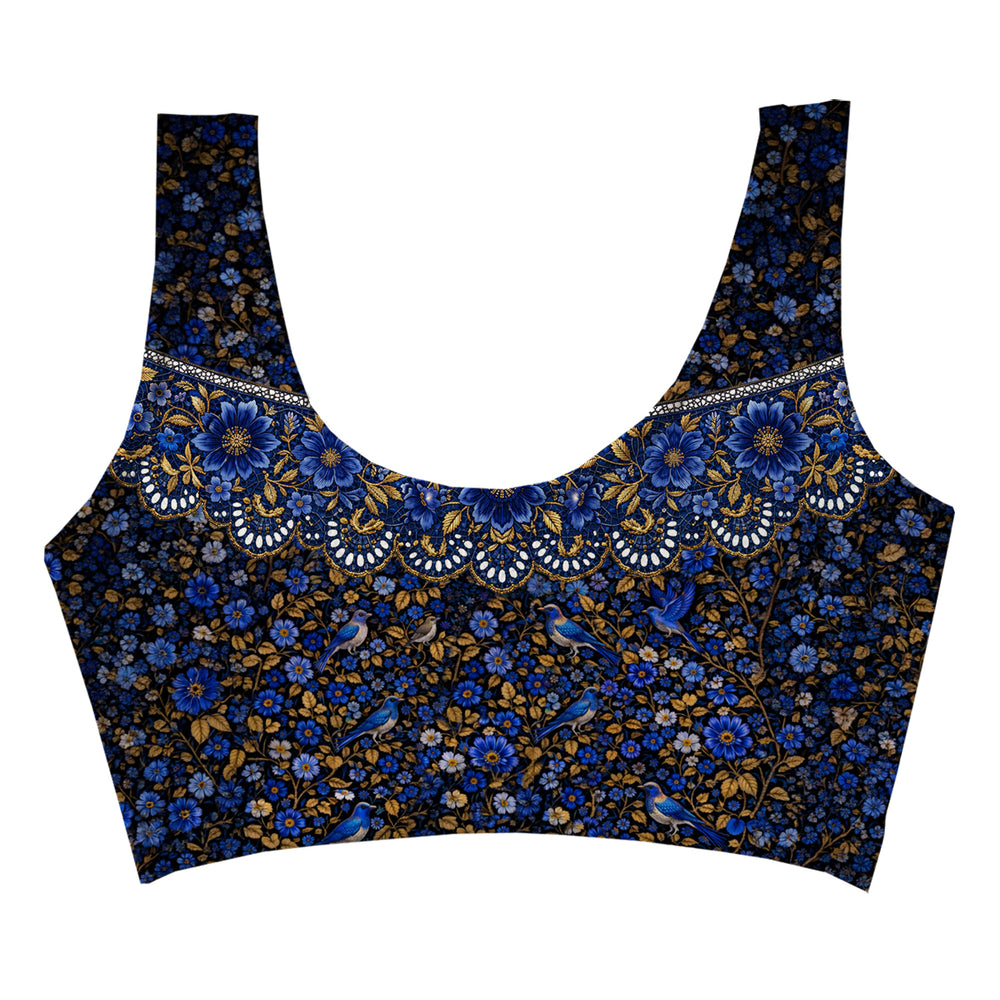 Rosita Noir Crop Top Woman Underwear Beachwear Loungewear