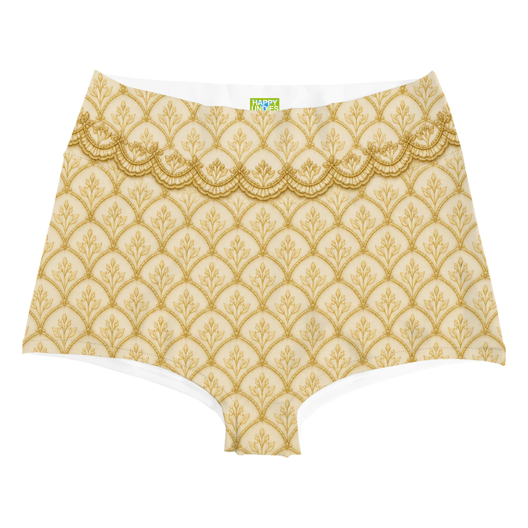 Royal Lace Highwaist Woman Underwear Beachwear Loungewear