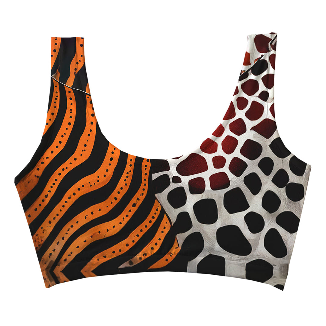Safari Soul Crop Top Woman Underwear Beachwear Loungewear