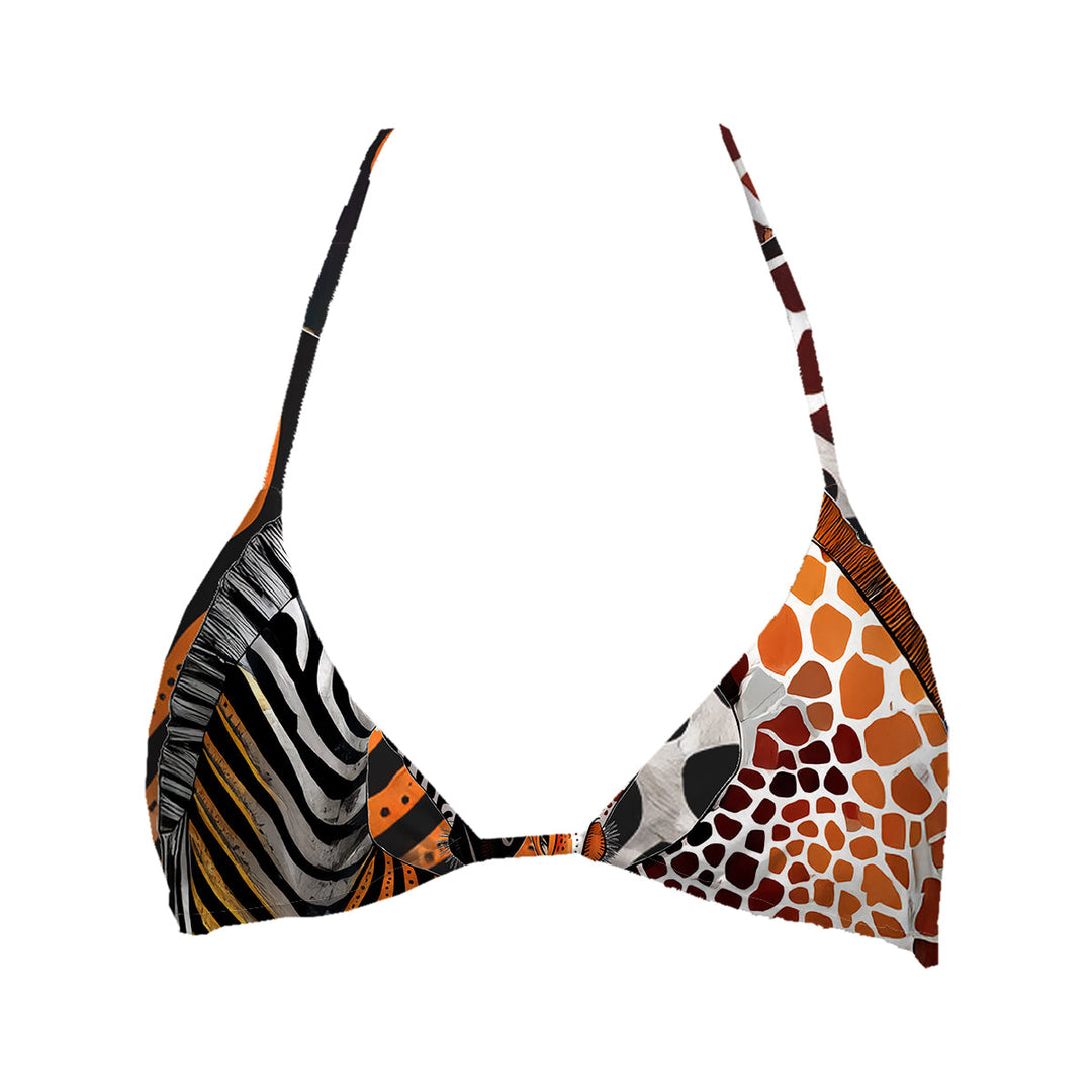 Safari Soul Top Triangle Woman Underwear Beachwear Loungewear
