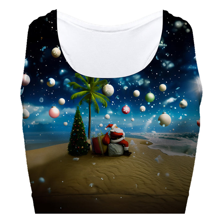 Santa Beach Sport Bra Woman Underwear Beachwear Loungewear